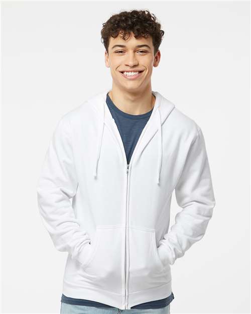 Tultex - Unisex Full-Zip Hooded Sweatshirt - 331