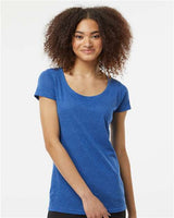 Tultex - Women's Poly-Rich Scoop Neck T-Shirt - 243M