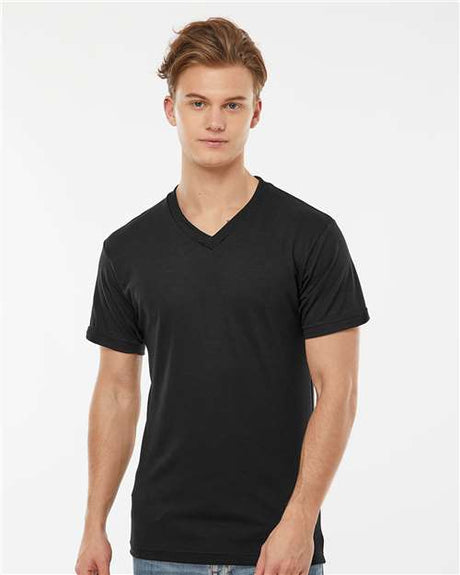 Tultex - Men's Poly-Rich V-Neck T-Shirt - 207M