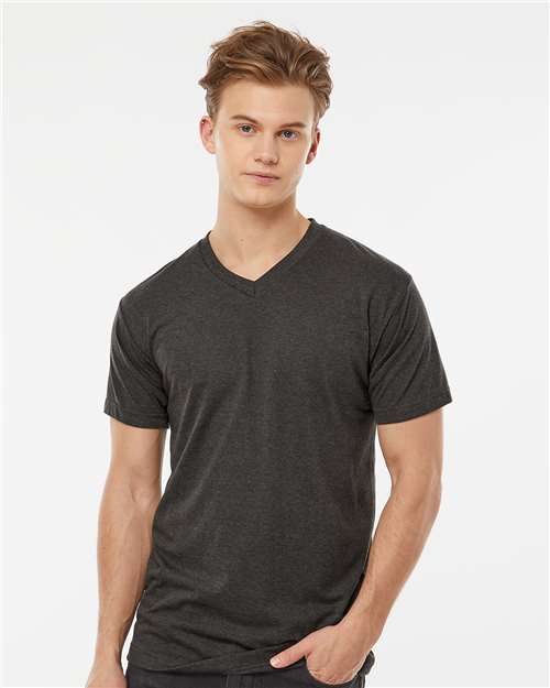 Tultex - Men's Poly-Rich V-Neck T-Shirt - 207M