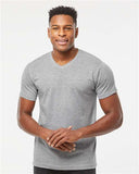 Tultex - Men's Poly-Rich V-Neck T-Shirt - 207M