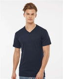 Tultex - Men's Poly-Rich V-Neck T-Shirt - 207M