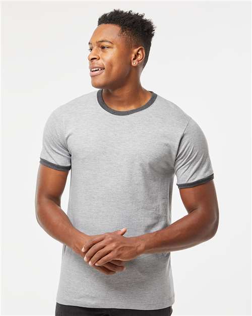 Tultex - Unisex Fine Jersey Ringer T-Shirt - 246
