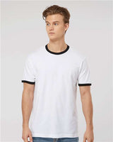 Tultex - Unisex Fine Jersey Ringer T-Shirt - 246