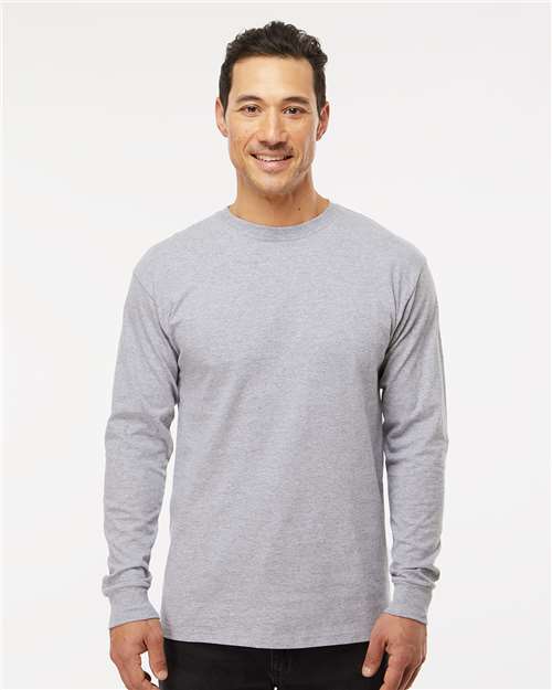 M&O - Unisex Gold Soft Touch Long Sleeve T-Shirt - 4820M