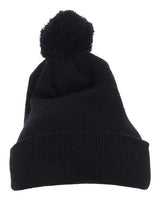 YP Classics - Pom-Pom Cuffed Knit Beanie - 1501P