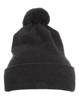 YP Classics - Pom-Pom Cuffed Knit Beanie - 1501P