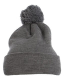 YP Classics - Pom-Pom Cuffed Knit Beanie - 1501P