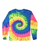 Colortone - Unisex Tie-Dyed Long Sleeve T-Shirt - 2000C