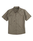 DRI DUCK - Men's Craftsman Woven Short Sleeve Shirt - 4451D