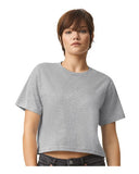 American Apparel - Women's Fine Jersey Mid-Length Boxy Tee - 102A
