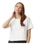 American Apparel - Women's Fine Jersey Mid-Length Boxy Tee - 102A