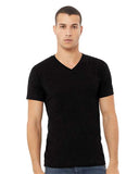 BELLA + CANVAS - Unisex Heather CVC V-Neck Tee - 3005CVC