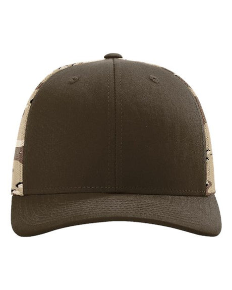 Richardson - Printed Mesh Trucker Cap - 112PM
