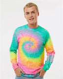 Colortone - Unisex Tie-Dyed Long Sleeve T-Shirt - 2000C