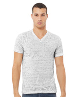 BELLA + CANVAS - Unisex Textured Jersey V-Neck Tee - 3655C