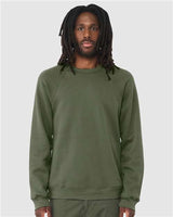 BELLA + CANVAS - Unisex Sponge Fleece Raglan Crewneck Sweatshirt - 3901