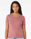 BELLA + CANVAS - Women's Relaxed Triblend V-Neck Tee - 6415