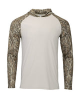 Paragon - Men's Biloxi Performance Colorblocked Hooded Long Sleeve T-Shirt - 241P