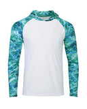 Paragon - Men's Biloxi Performance Colorblocked Hooded Long Sleeve T-Shirt - 241P