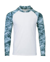 Paragon - Men's Biloxi Performance Colorblocked Hooded Long Sleeve T-Shirt - 241P