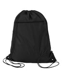 Q-Tees - Polyester Drawstring Backpack - Q135200