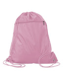 Q-Tees - Polyester Drawstring Backpack - Q135200