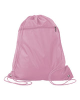 Q-Tees - Polyester Drawstring Backpack - Q135200