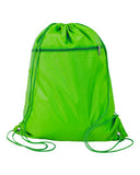 Q-Tees - Polyester Drawstring Backpack - Q135200