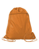 Q-Tees - Polyester Drawstring Backpack - Q135200