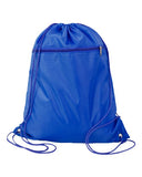 Q-Tees - Polyester Drawstring Backpack - Q135200