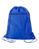 Q-Tees - Polyester Drawstring Backpack - Q135200