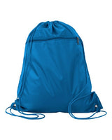 Q-Tees - Polyester Drawstring Backpack - Q135200