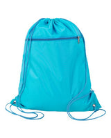 Q-Tees - Polyester Drawstring Backpack - Q135200