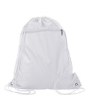 Q-Tees - Polyester Drawstring Backpack - Q135200
