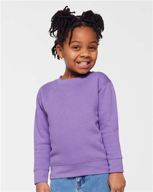 Rabbit Skins - Toddler Fleece Crewneck Sweatshirt - 3317