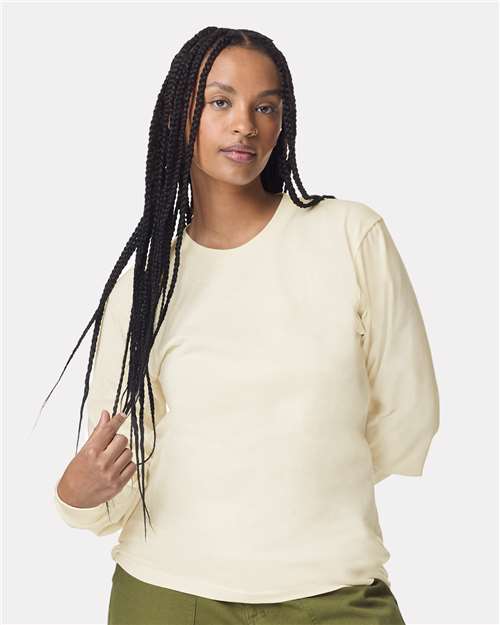 American Apparel - Unisex Fine Jersey Long Sleeve Tee - 2007W