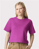 American Apparel - Women's Fine Jersey Mid-Length Boxy Tee - 102A