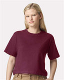 American Apparel - Women's Fine Jersey Mid-Length Boxy Tee - 102A
