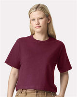 American Apparel - Women's Fine Jersey Mid-Length Boxy Tee - 102A