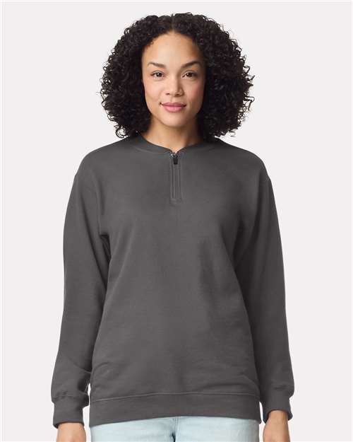 Gildan - Unisex Softstyle® Midweight Quarter-Zip Sweatshirt - SF008