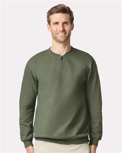 Gildan - Unisex Softstyle® Midweight 1/4 Zip Sweatshirt - SF008
