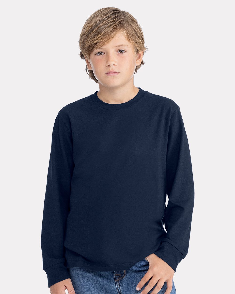 Next Level - Youth Cotton Long Sleeve T-Shirt - 3311N