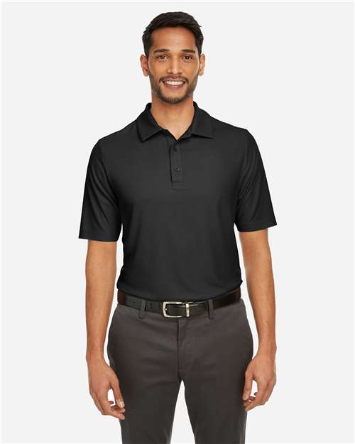 CORE365 Men’s Fusion ChromaSoft™ piqué polo with a lightweight, smooth feel and modern athletic fit. Features moisture-wicking fabric and a classic collar, ideal for work or everyday wear.