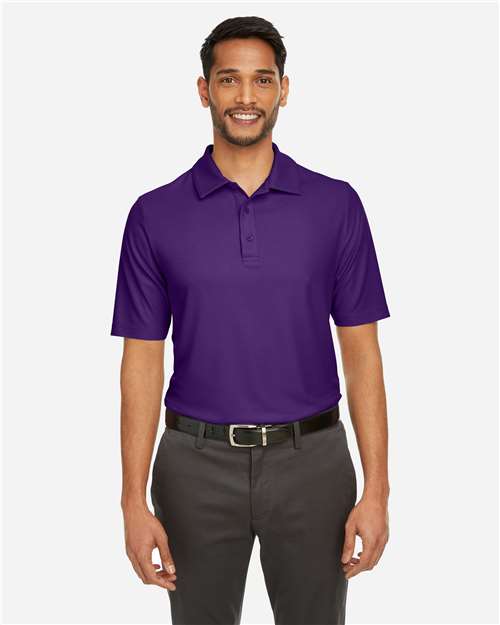 CORE365 Men’s Fusion ChromaSoft™ piqué polo with a lightweight, smooth feel and modern athletic fit. Features moisture-wicking fabric and a classic collar, ideal for work or everyday wear.