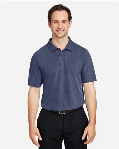 CORE365 Men’s Fusion ChromaSoft™ piqué polo with a lightweight, smooth feel and modern athletic fit. Features moisture-wicking fabric and a classic collar, ideal for work or everyday wear.