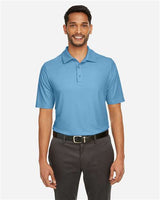 CORE365 Men’s Fusion ChromaSoft™ piqué polo with a lightweight, smooth feel and modern athletic fit. Features moisture-wicking fabric and a classic collar, ideal for work or everyday wear.