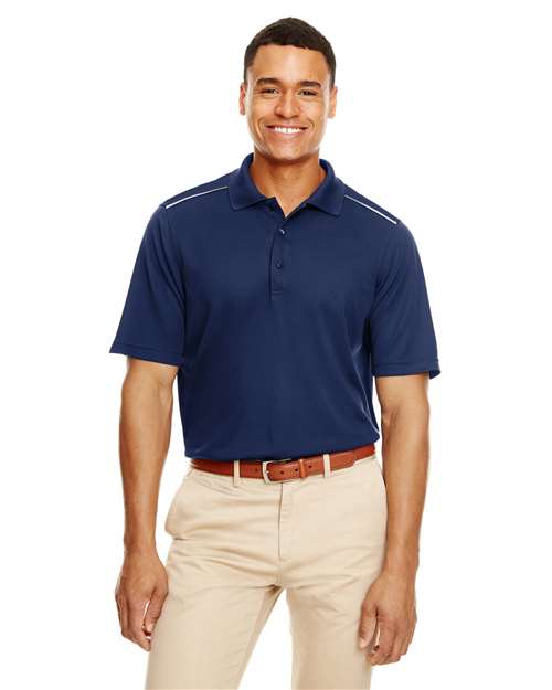 CORE365 - Men's Radiant Performance Piqué Polo with Reflective Piping - 88181R