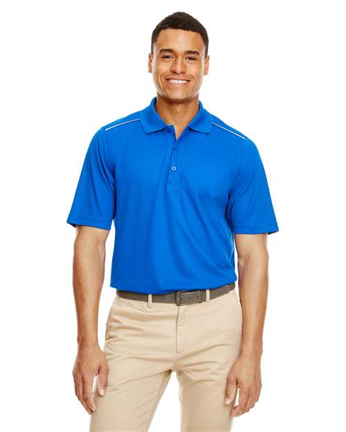 CORE365 - Men's Radiant Performance Piqué Polo with Reflective Piping - 88181R