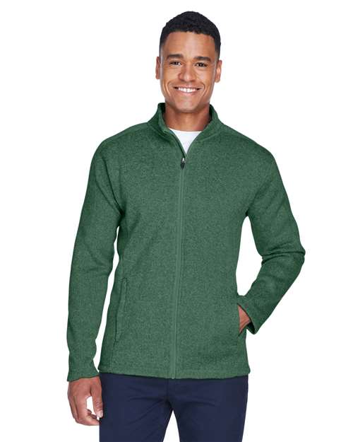 Devon & Jones - Men's Bristol Full-Zip Sweater Fleece Jacket - DG793